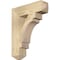 Ekena Millwork Merced Craftsman Rough Sawn Bracket, Douglas Fir, 4"W x 16"D x 20"H BKT04X16X20MRC04RDF - alternate 1